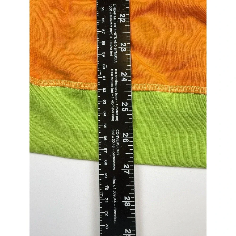 Disney Parks Orange Bird Long Sleeve Collared Sweatshirt Embroidered NWOT XL - Picture 7 of 9